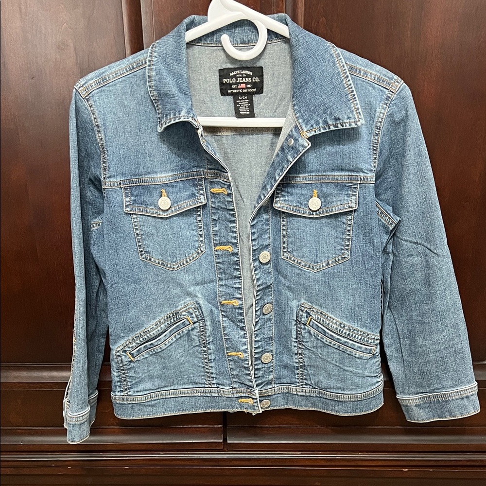 Polo by Ralph Lauren Light Blue Denim Jean Jacket